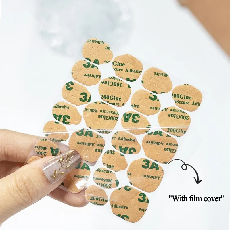 Double Side Nail Jelly Glue Transparent False Nail Art Adhesive Tape Stickers DIY Reusable Manicure Nails Accessories Salon nail stickers,nail glue tape,nail art decoration,nail art tools,nail glue