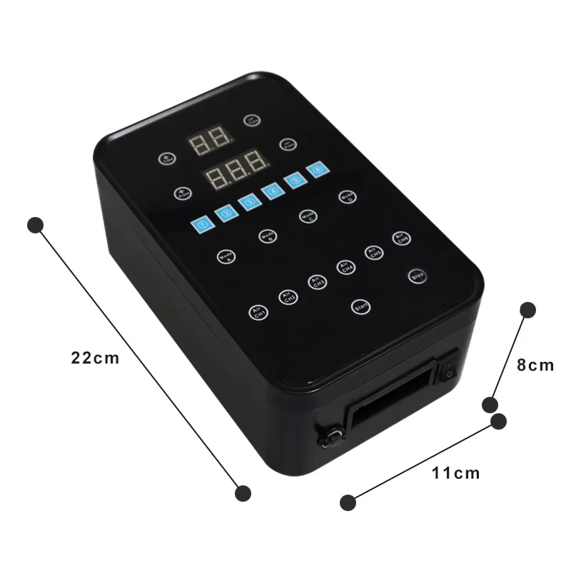 Botas neumáticas de compresión de aire XXL para piernas con 6 bolsas de aire, versión de tamaño ampliado, sistema de masaje de drenaje linfático para todo el cuerpo_voghion.com