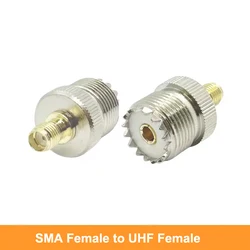 SMA to UHF Coaxial Adapter - Low Loss Connector (SMAK - UHFK X1)
