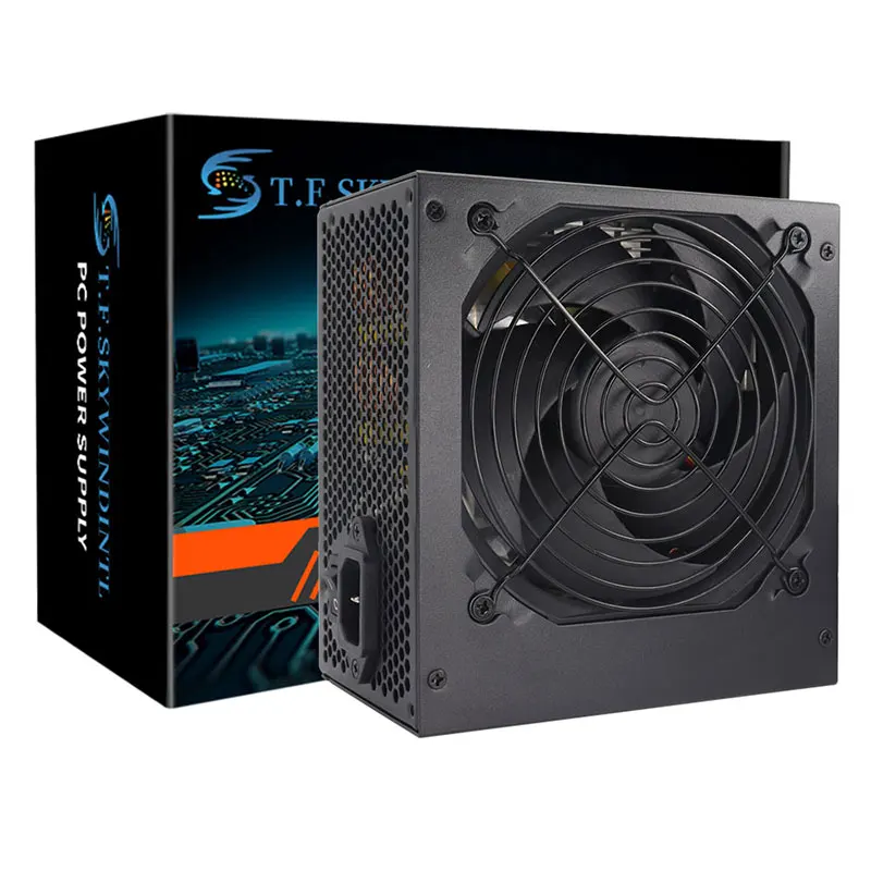 블랙 750w 게이밍 파워 서플라이 80 플러스 마이크로 ATX 게이머 파워 서플라이 750와트 스위치형 PSU