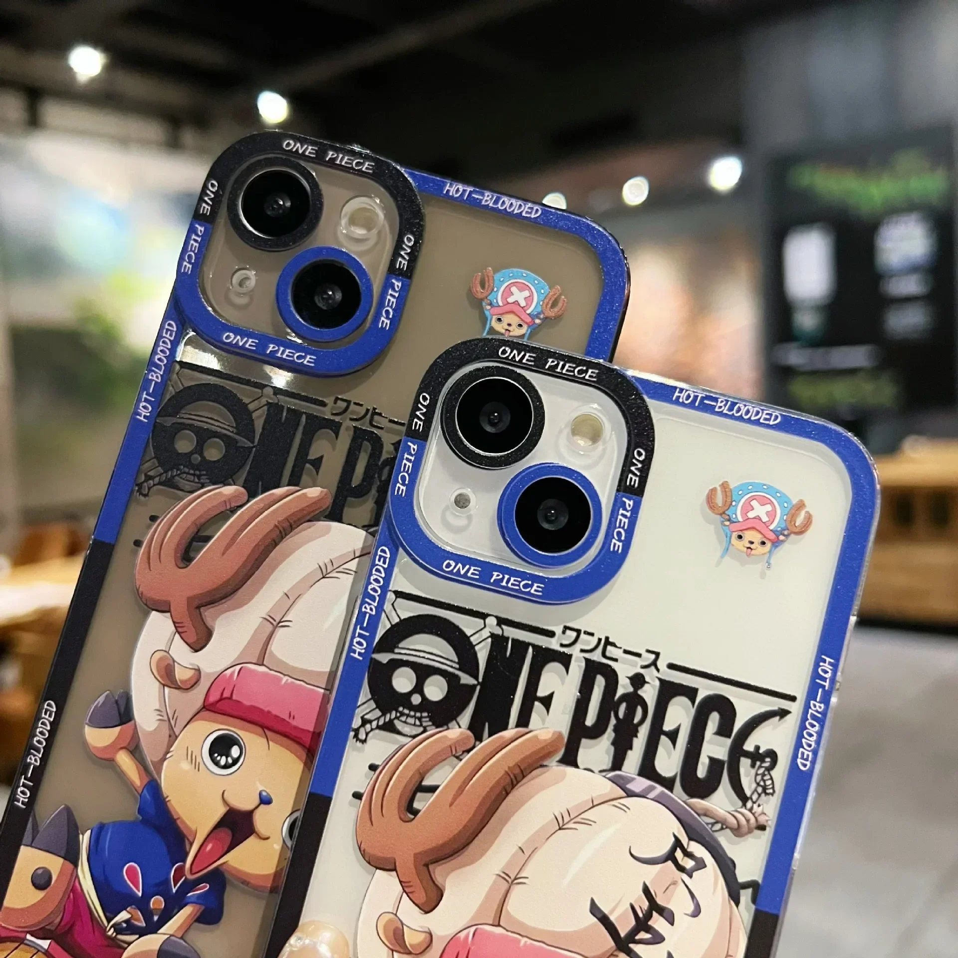Anime One Piece tony tony chopper Transparent Phone Case For