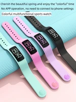 Electronic Smart Sports Pedometer Timing Vibrating Alarm Clock Luminous Waterproof LED Electronic Bracelet T8 - Image 4