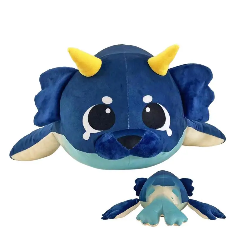 30cm Genshin Impact Fontaine Blubberbeast Plush Toy  Anime Game Stuffed Animal Little Seal M onster Doll Pillow Kids Toys Gifts 30cm genshin impact arataki itto rock cow plushie doll game anime stuffed animal doll cushion cosplay props collection kids gift