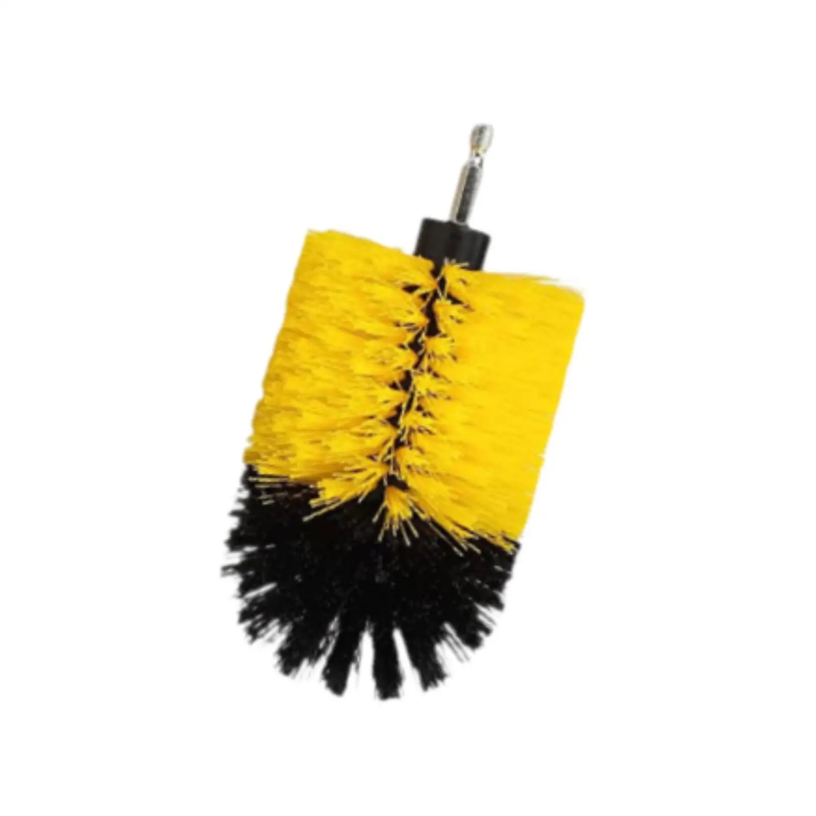 Auto Detailing Drill Brush Car Cleaner Wash Brush Yellow Household Cleaning Supplies Accessory for Floor Mats Car Carpet