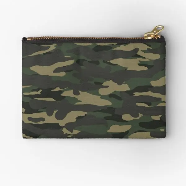 

Camo Zipper Pouches Money Packaging Women Panties Storage Bag Underwear Cosmetic Wallet Coin Socks Pure Pocket Men Key Small