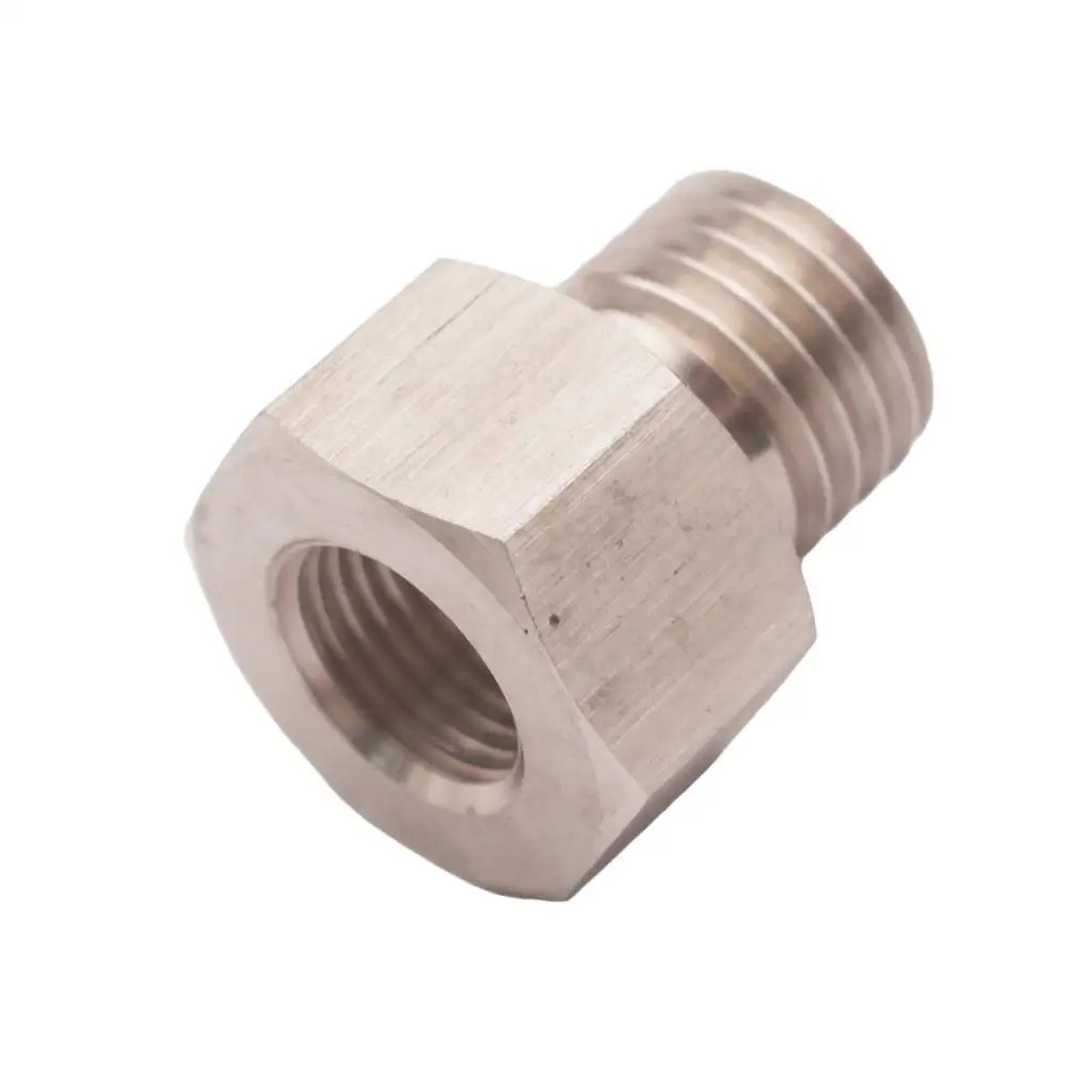 Adattatore Raccordo M12X1.5 A NPT 1/8 | Acciaio Inossidabile | Con Guarnizione | Per Collegamenti Idraulici - Foto 9