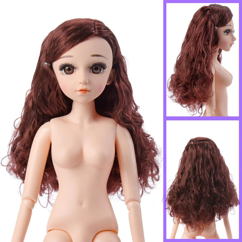 Новинка 60 см Bjd кукла 15 подвижных суставов 3D глаза реальные ресницы обычная кожа