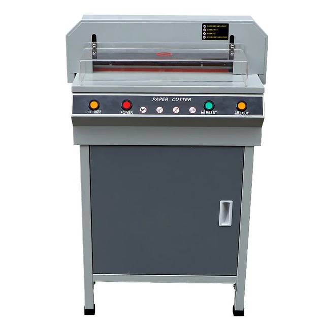 450V+ Electric Paper Cutter Digital Semi-Auto Previous Stack Thick Paper  Cutter Cutting Machine Ream Guillotine - AliExpress