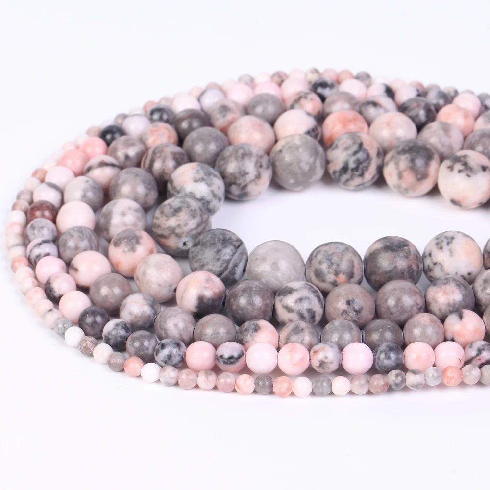 Vibrant Natural Stone Beads - Multi-Size Colorful Jaspers & Turquoises for DIY Jewelry & Bracelets