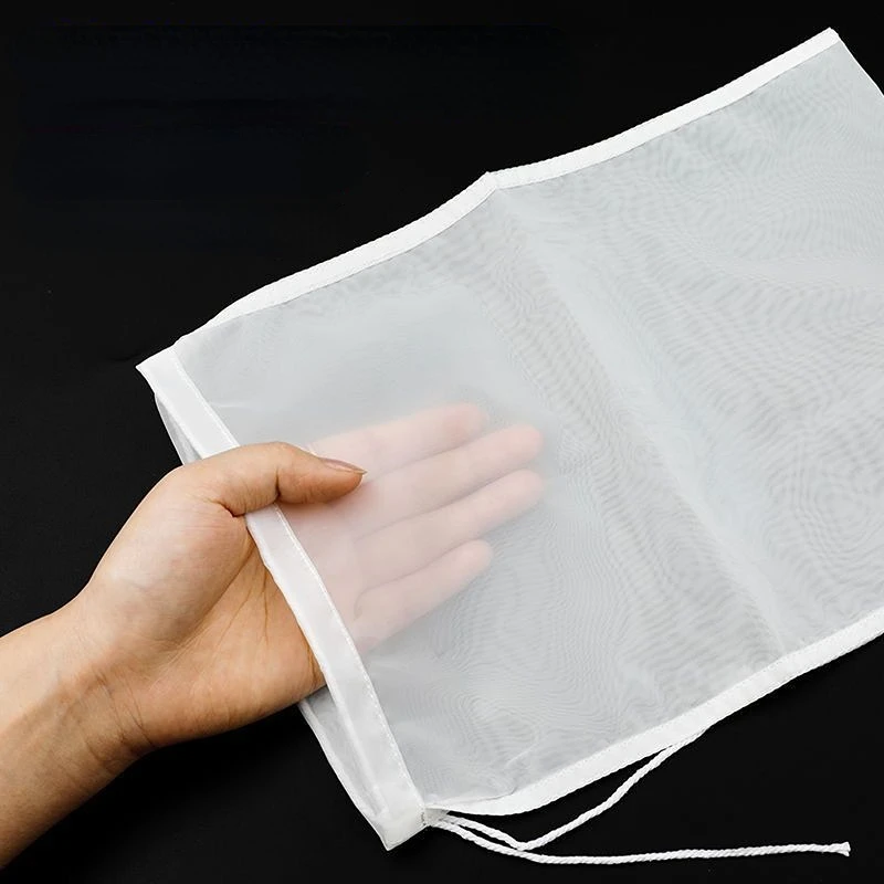 100/200/300/500 Mesh Nylon Filter Nut Milk Bag Net Yogurt Tea Beer
