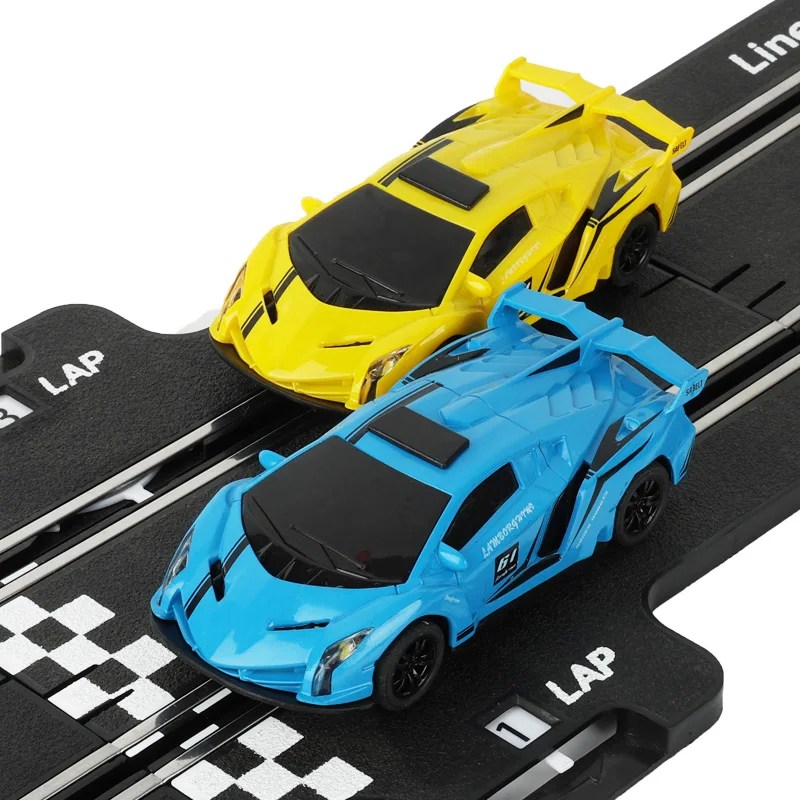 2pcs Slot Car Toy Scalextric Accesorios Electric Set Racing 1/43 1 43 Scale Carrera Go For Compact Scx RC Railway Track