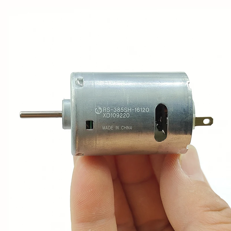 마부치 마이크로 RS-385 모터 DC18V 16120 고토크 미니어처 DC 모터 (모형 비행기 및 장난감 산업용)