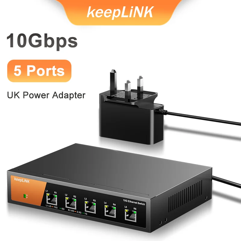 Switch with UK Plug