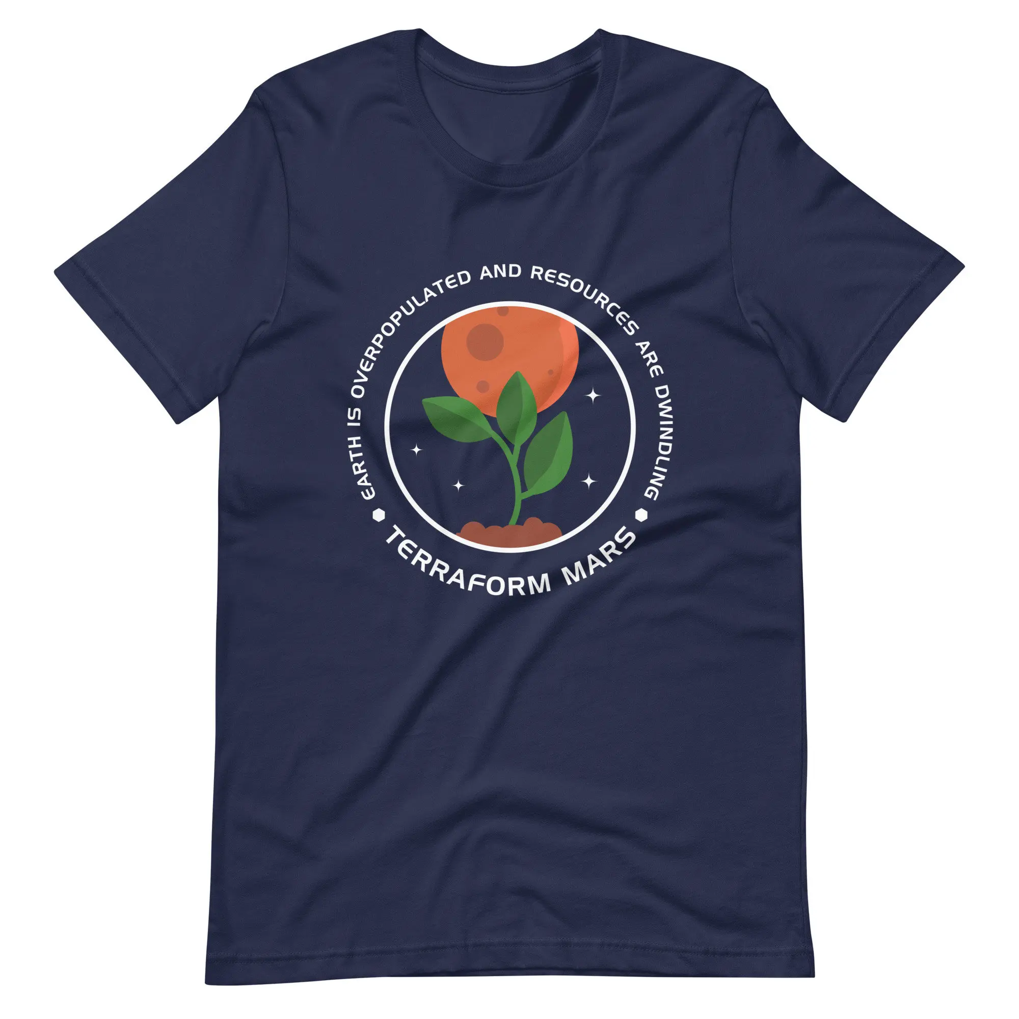 Terraforming Mars Shirt Gioco Da Tavolo Planet Earth Mars Plant