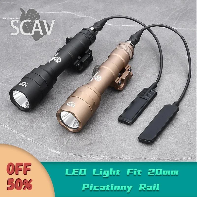 

WADSN M600 M600C M600U Airsoft Powerful Flashlight Tactical Torch Scout Rifle Gun Weapon LED Light Fit 20mm Picatinny Rail