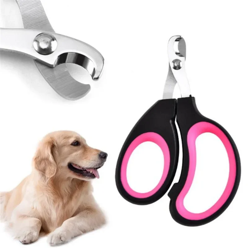 Cat Nail Clippers for Small Cat Dog Stainless Steel Puppy Claws Cutter Pet Nall Grooming Clippers Trimmer