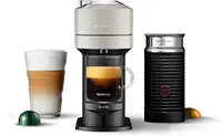Vertuo Next Coffee and Espresso Machine by Breville with Milk Frother, 18 ounces, Light Grey 1