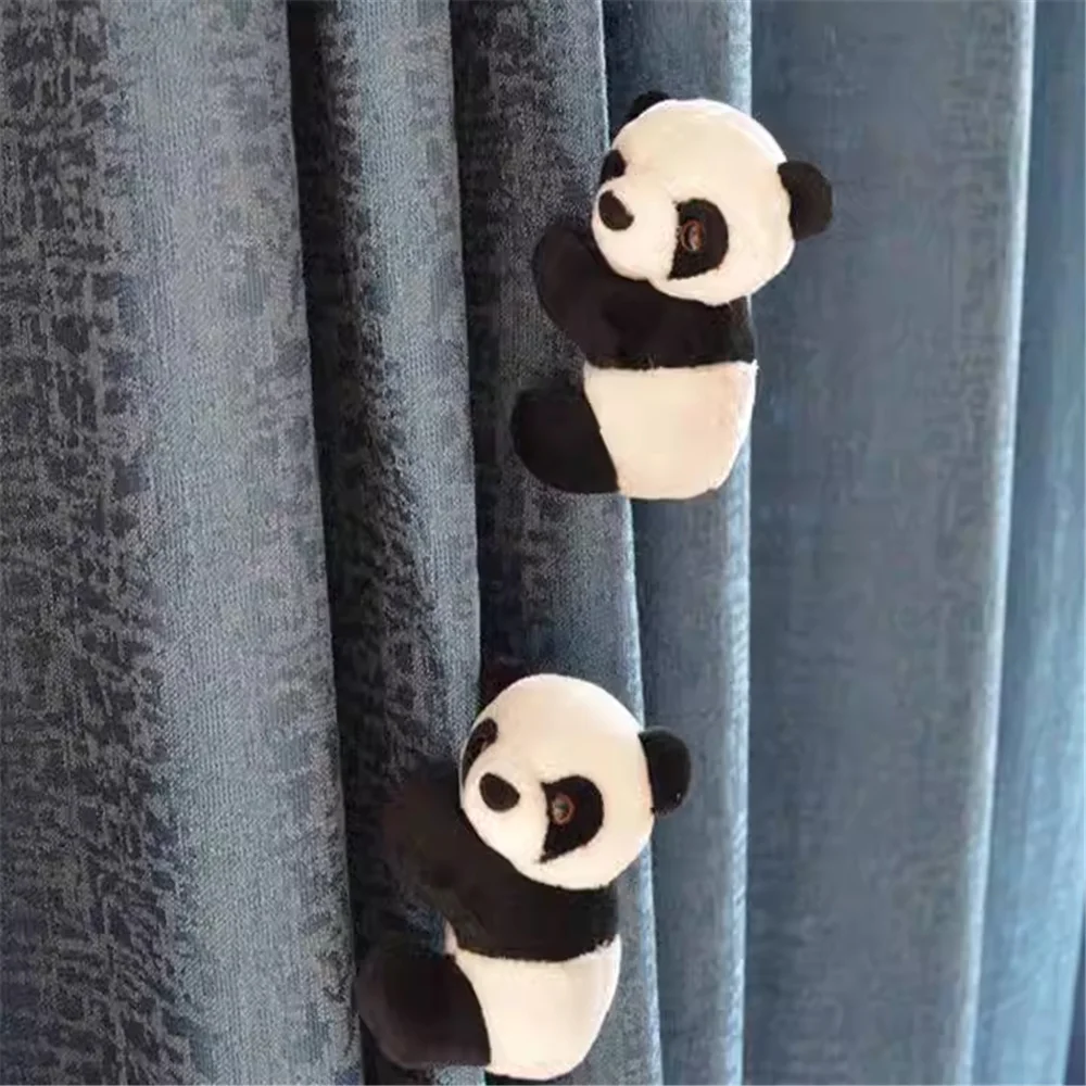 1X 10CM Panda Decoration Toy , Clip Holder Panda Plush Doll