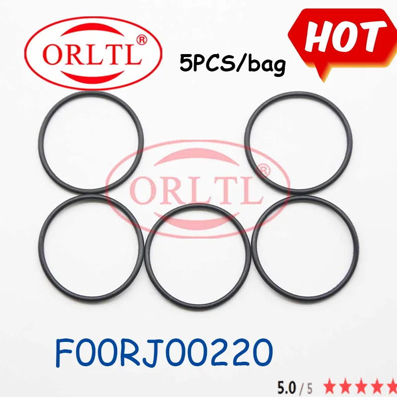 

ORLTL F00RJ00220 (5600709018) Oil Resistance O-Ring F 00R J00 220 Injector Body Rubber O Ring F00R J00 220 for 0445 120 Nozzle