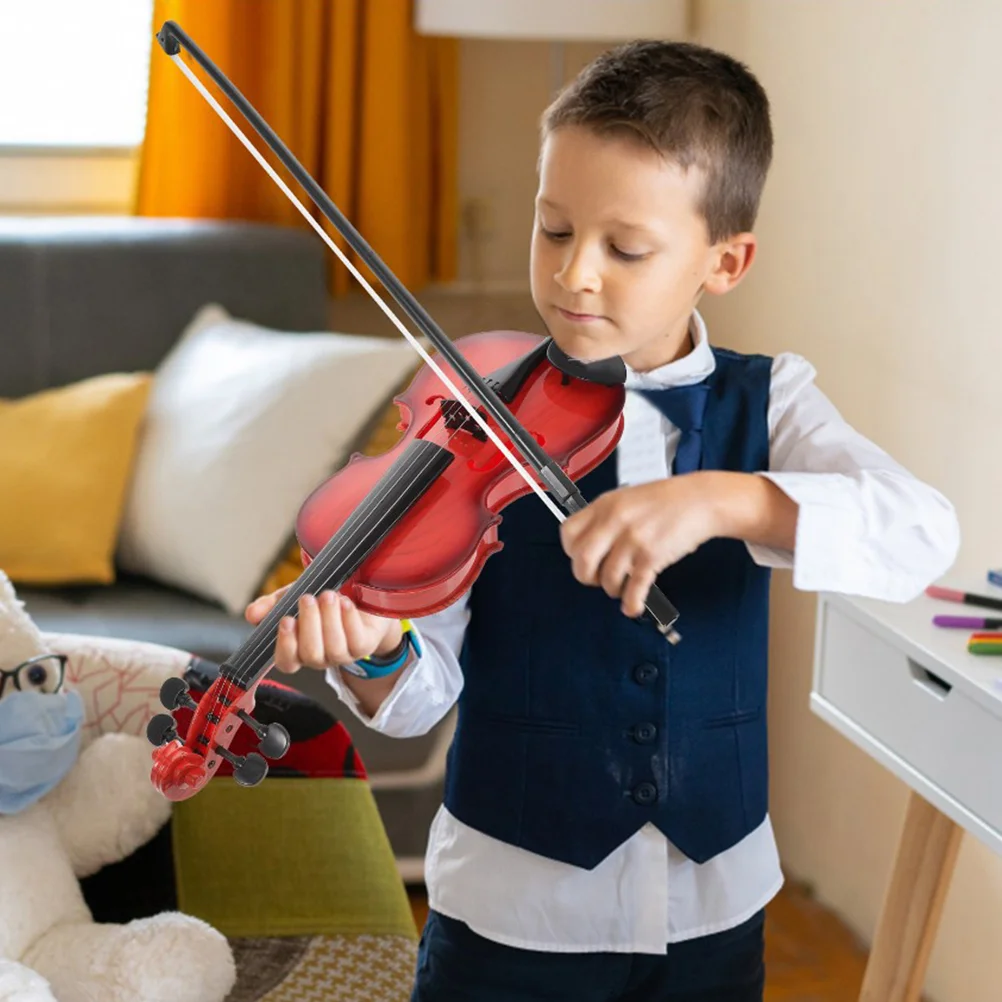 

Of String Instrument Toy Mini Violin Model Simulated Violin Plaything Realistic Musical Instrument 38x13.5cm