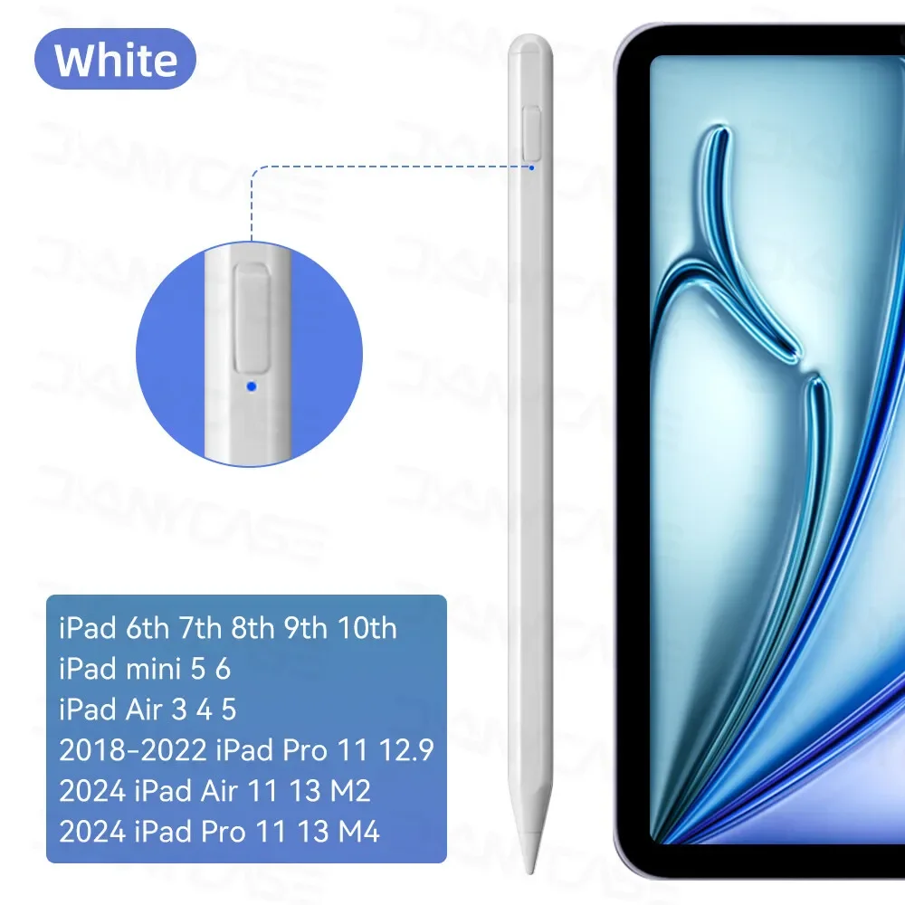 Stylet Tablette Stylet Metapen Air 8 Pour IPad 2018-2025 - Compatible IPad Pro/Air/Mini - Charge Rapide USB-C - 20h Autonomie Accessoire IPad