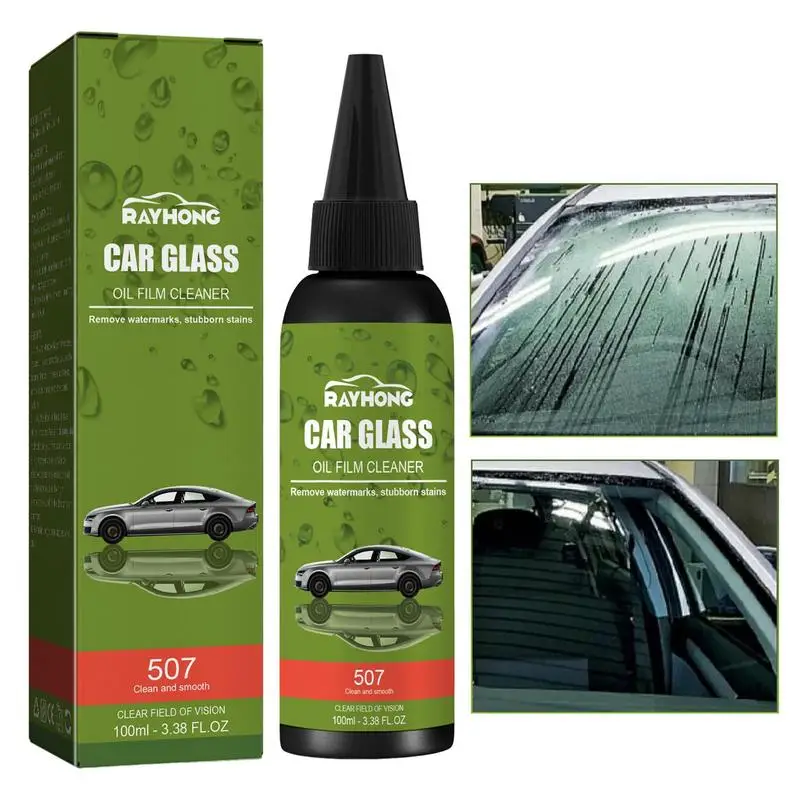 Car Window Cleaner Glass Oil Film Cleaner Clear Glass Cleaner For Home And  Auto Windows Cleaning Polishing Degreaser Cleaner - AliExpress