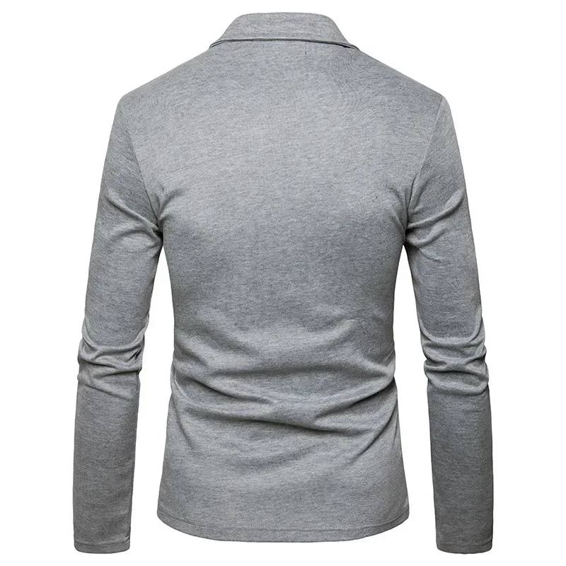 Wholesale Men's Casual Western-style Blazers Autumn New Solid Color Simple Lapel Two-piece Button Single Western Jacket 5