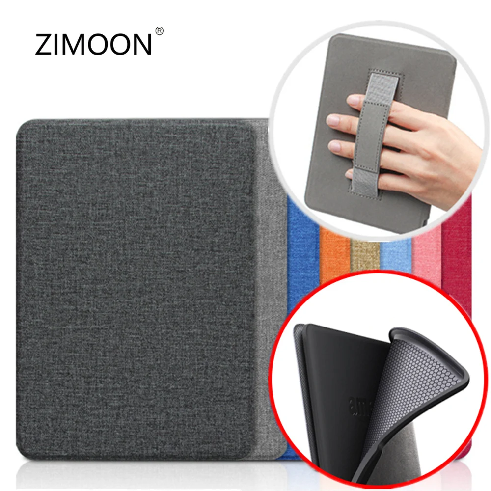 For Kindle Paperwhite 11/10/7/6/5th Soft Case With Hand Strap Smart