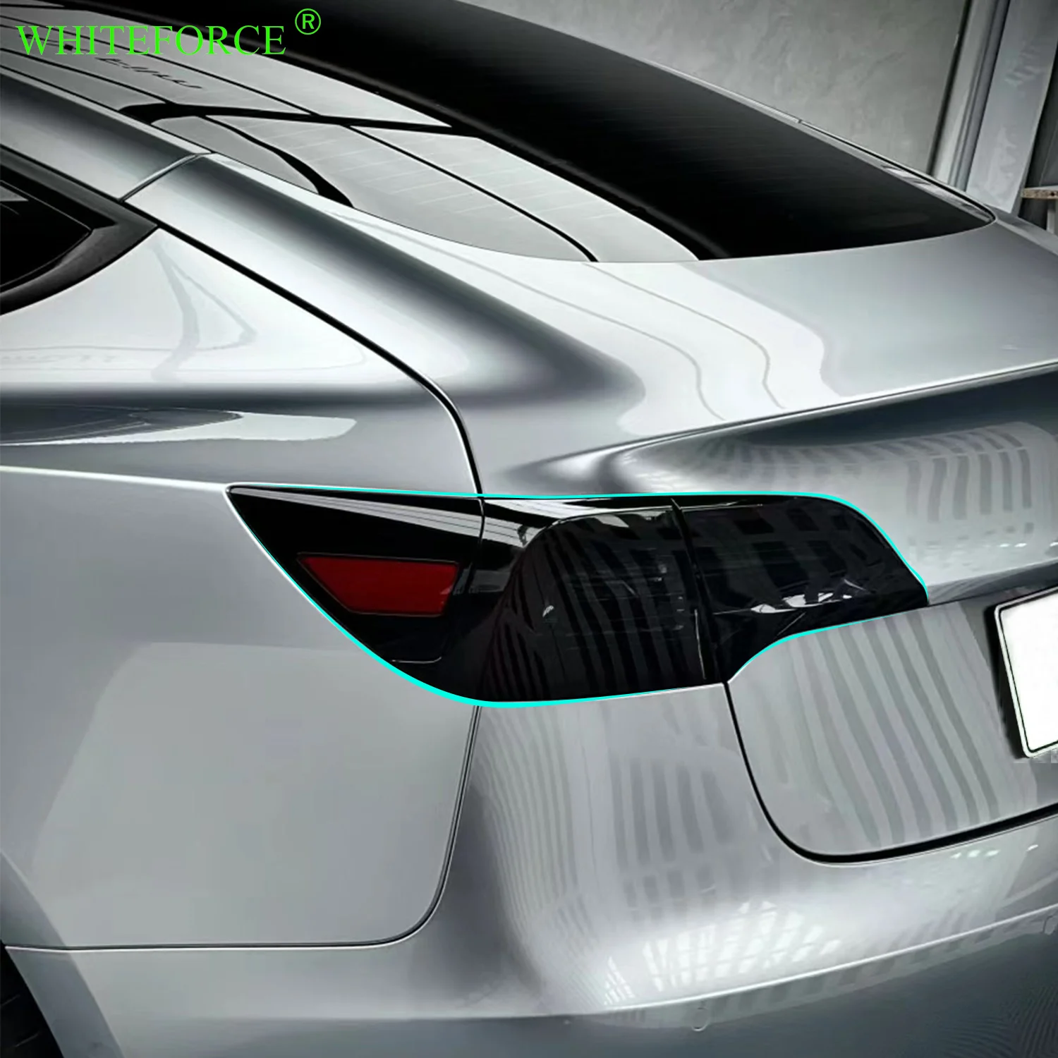 For Tesla Model Y/3 2021-2023 Blackened TPU Headlight Taillight Color Changing Films Model Y Door Invisible TPU Protective Film 1