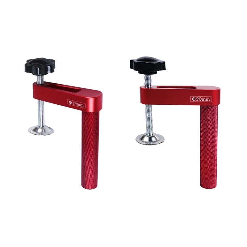 Woodworking Quick Acting Hold Down Clamp,Woodworking Bench Dog Clamp Fast Fixed Clip Tools For 20MM Holes Easy Install