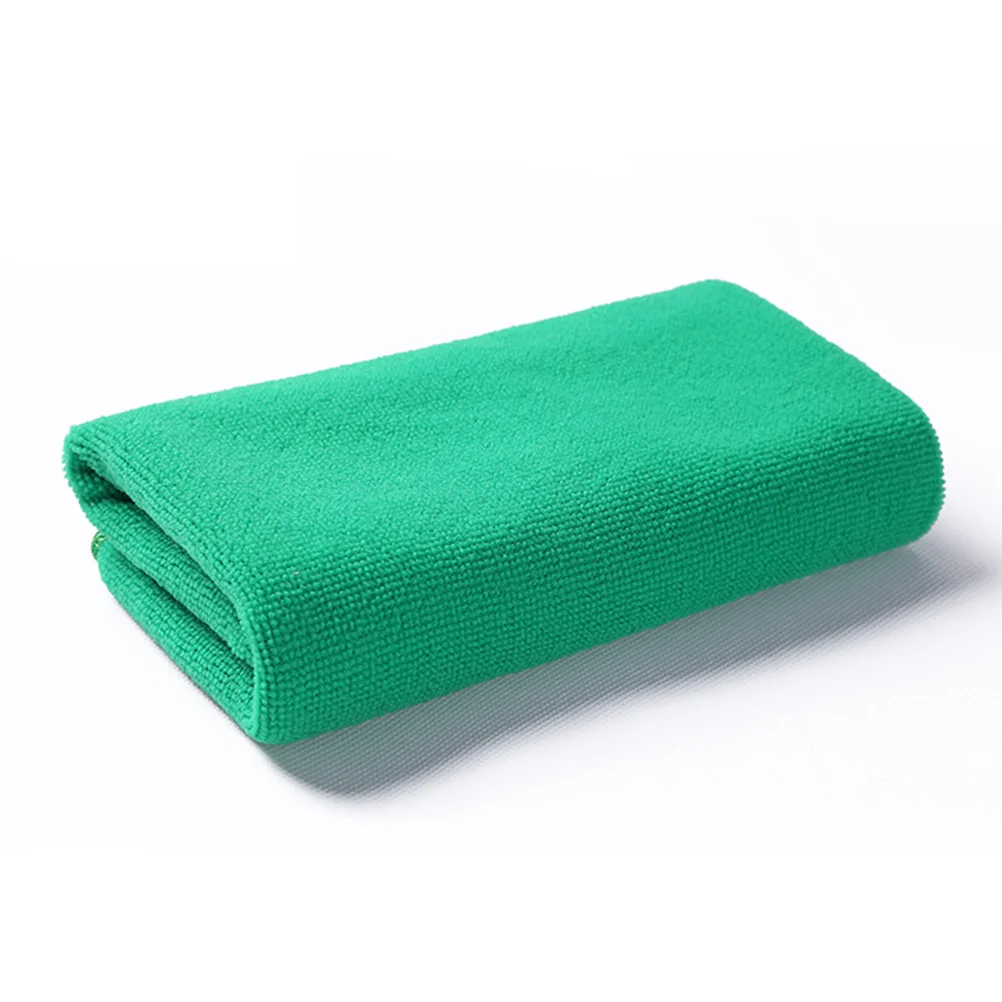 

10pcs/pack Microfiber Hand Towels Washcloths in Assorted Color Fast Dry Cleaning Cloths 25x25cm (Random Color)