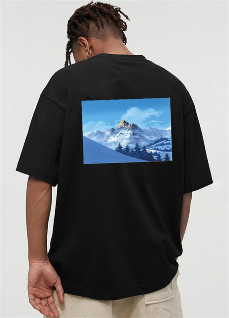 HUMAN MADE Japanese Style Classic Letter LOGO Love Snow Mountain
