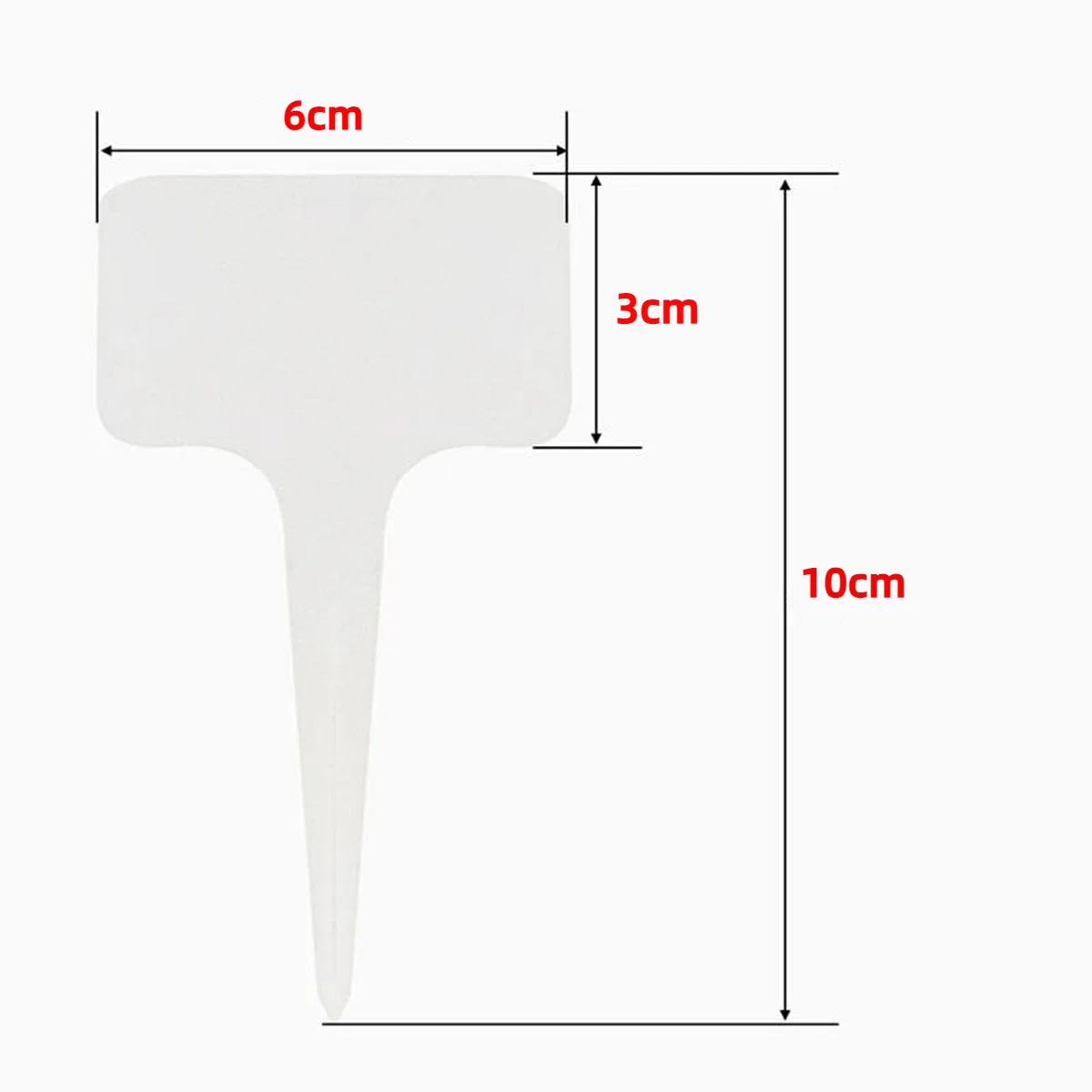 

PVC T-shaped Waterproof Plant Labels Garden Plants/nurseries/vegetable Fields Classification Labels Horticultural Tools