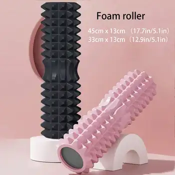 Crescent Foam Yoga Roller 1