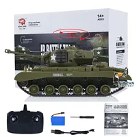 Heng Long Pershing M26 1/30 RC Battle Tank 3841-02 2.4G Remote Control Tank Cars Panzer Vehicle Gift Model Toys for Boys TH23639 2