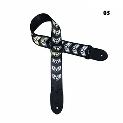 Deluxe Guitar and Bass Strap - Premium Musical Instrument Accessory (05)