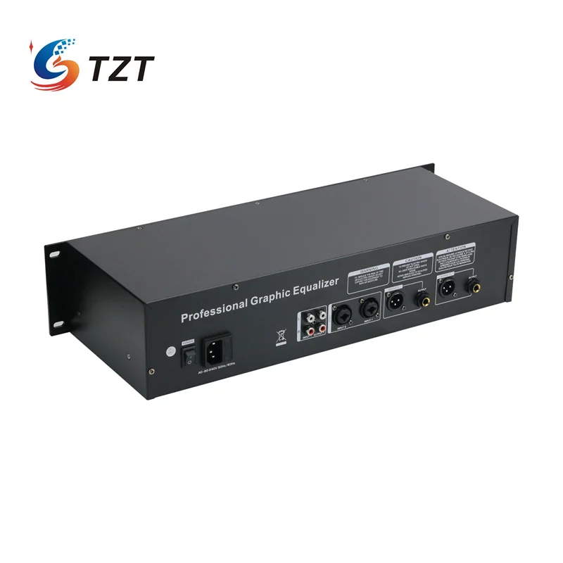 TZT EQ-323 110V/220V 2U Dual 31-band Professional Graphic