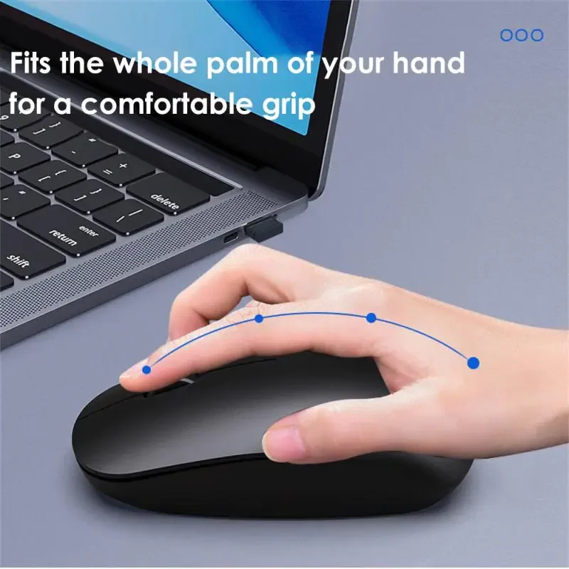 RYRA Macaron Wireless Bluetooth Mouse 2.4G USB Single Mode Wireless Mice For Android Windows Tablet Laptop Notebook Mute Mause