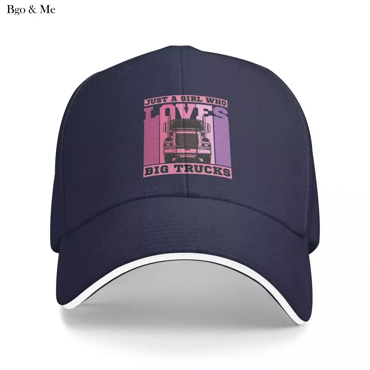 

2023 New Just A Girl Who Loves Big Trucks Truck Driver Fun Gift for Big Truck Lover Baseball Cap Fashion Caps Beach Bag