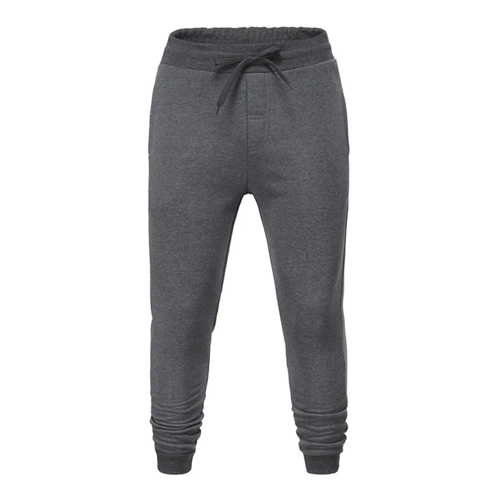 

Lightweight Men's Sports Trousers Joggers Pants with Drawstring Closure Active Sweatpants for Daily Activities Dark Grey