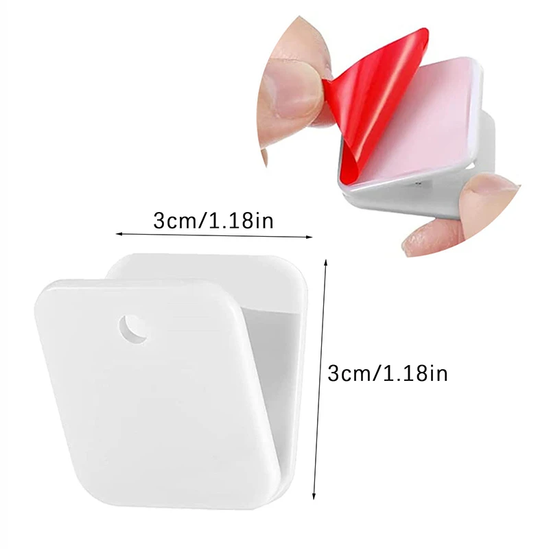 Dog Potty Pad Holder 4/6Pcs Wall Pee Pad Holder Clear Dog Potty Training Pad Holder Invisible Puppy Sticky Pee Wall Clips