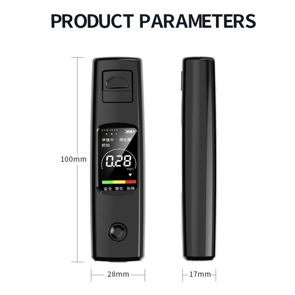 A20 Alcohol Tester Professional Breathalyzer Alcotest With LED Display Dual Mode Switch For Alcohol Meter Alcool Tester alcohol tester breath alcohol tester
