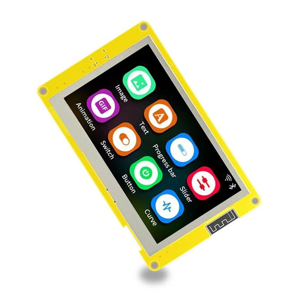 ESP32-S3 HMI 8M PSRAM 16M ÷, 4.3 ġ RGB LCD TFT , Arduino LVGL WIFI  BLE Ʈ ÷, TN  ġ