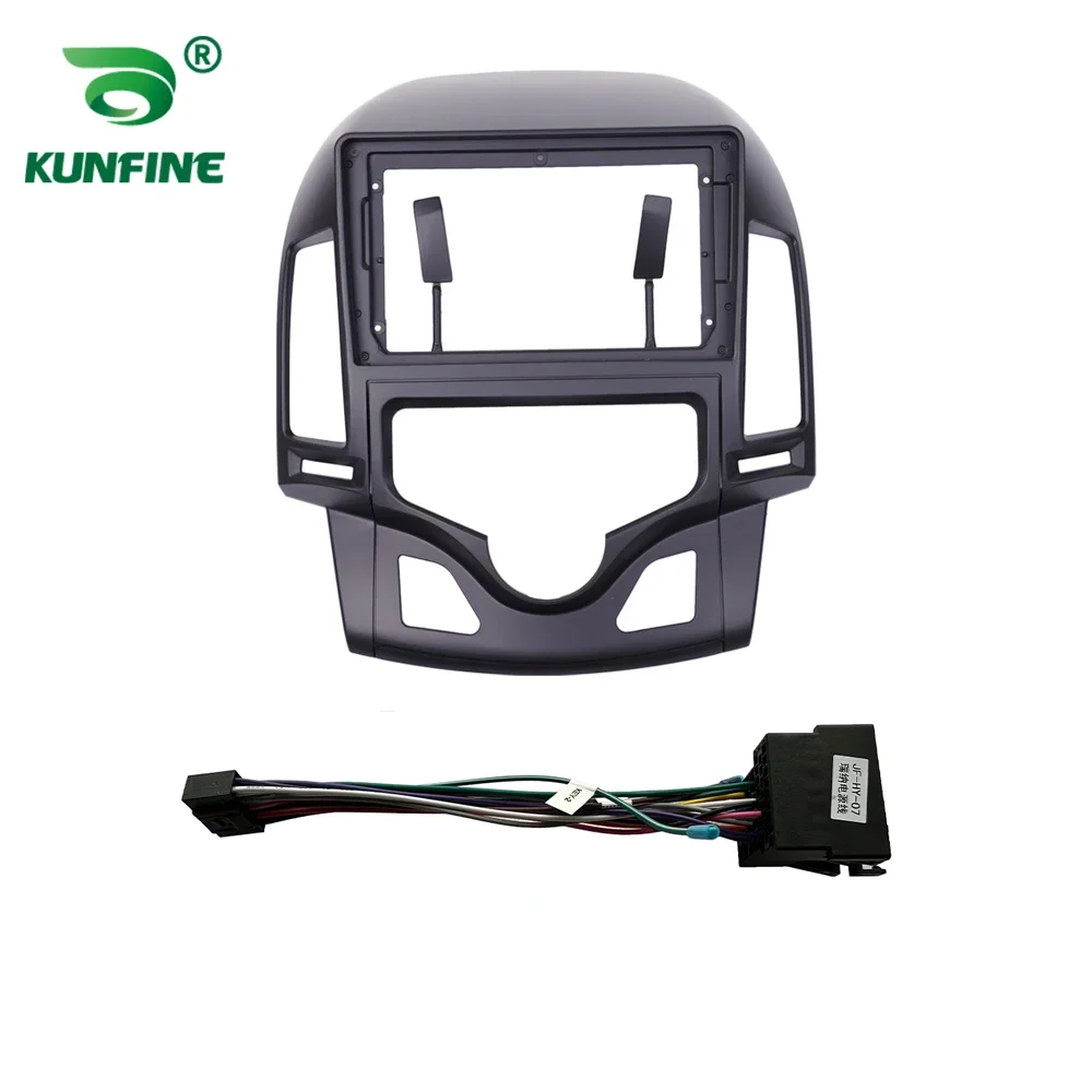 ڵ GPS ׺̼ ׷,  I30 2009-2011 AT/MT  Fascias г ,    ȭ鿡 , 2Din, 9 ġ