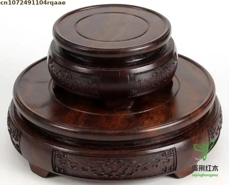 Hochwertiger Holzständer für Bonsai, Pflanzenregal, Kaffee- und Teesets, Sockel für Tischvasen, Blumentopf-Sortierständer, Tisch-Display-Ständer – Detail 3