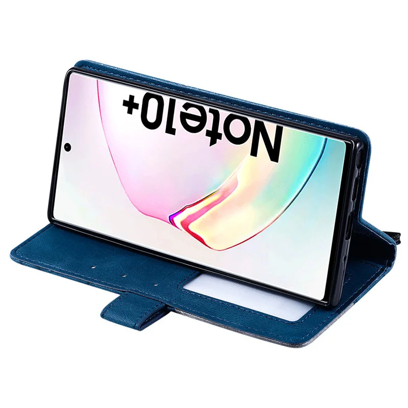 Atverčiamas odinis piniginės dėklas, skirtas „Samsung Galaxy S10 S10E S20Plus S20Ultra S20FE S21 S21Plus Note8 Note10Pro Note10Plus Note20Ultra“_voghion.com