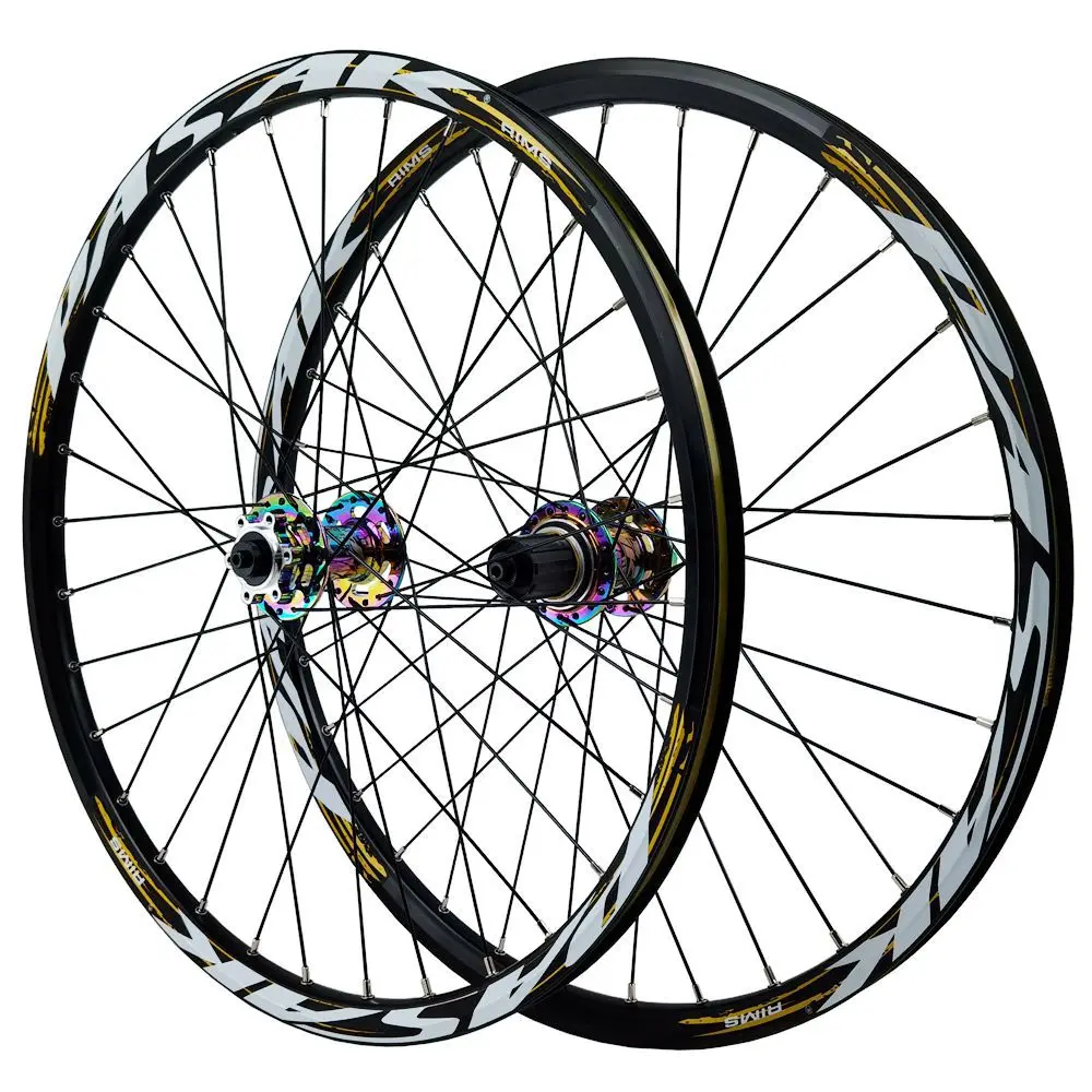 マウンテンバイクホイール 27.5 Mtbホイールセット24 26 27.5 29インチ自転車エアロホイール6