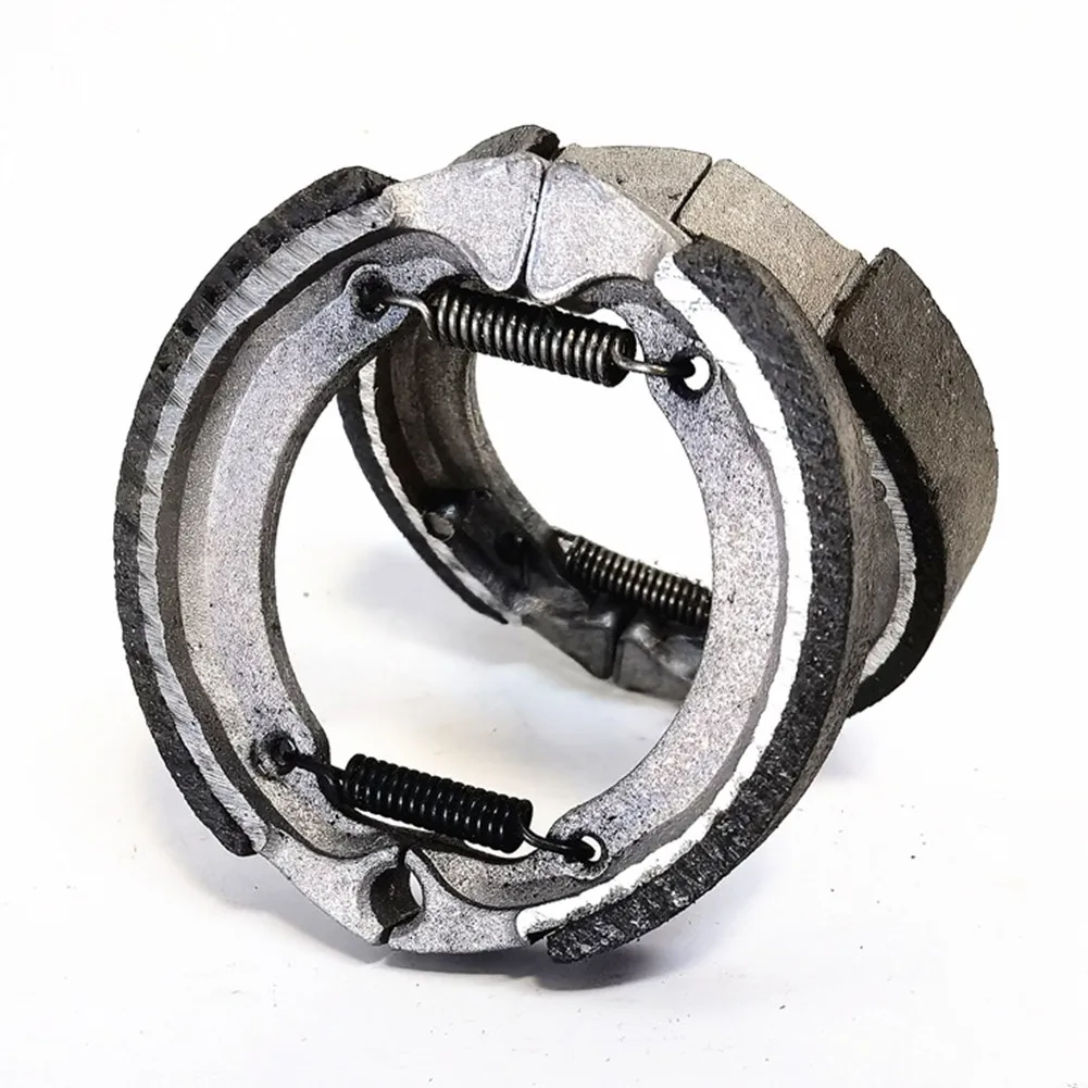 

Quality Durable Spring Brake Shoes Rear Weel Drum Convenient Electric Bicycle Metal Repair Kit Useful E-bike Load