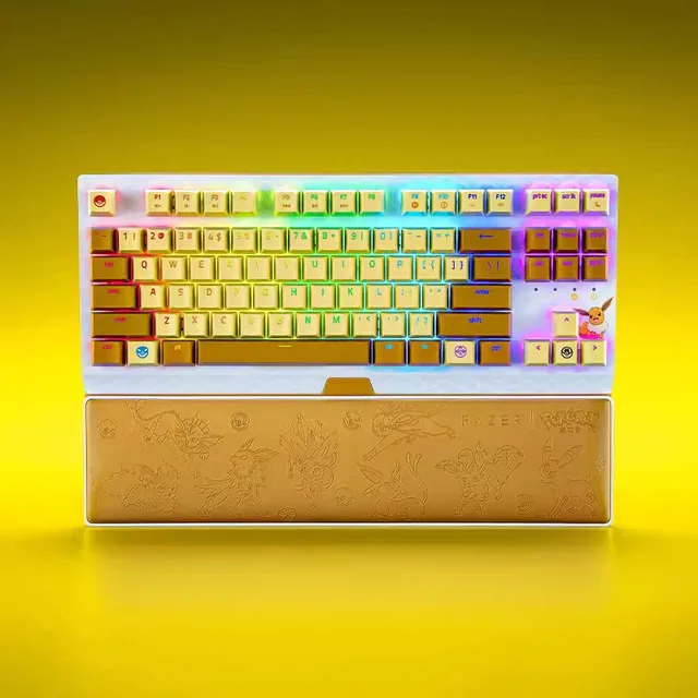 이브이의 마법을 담은 Razer의 최첨단 인체공학적 손목 받침대