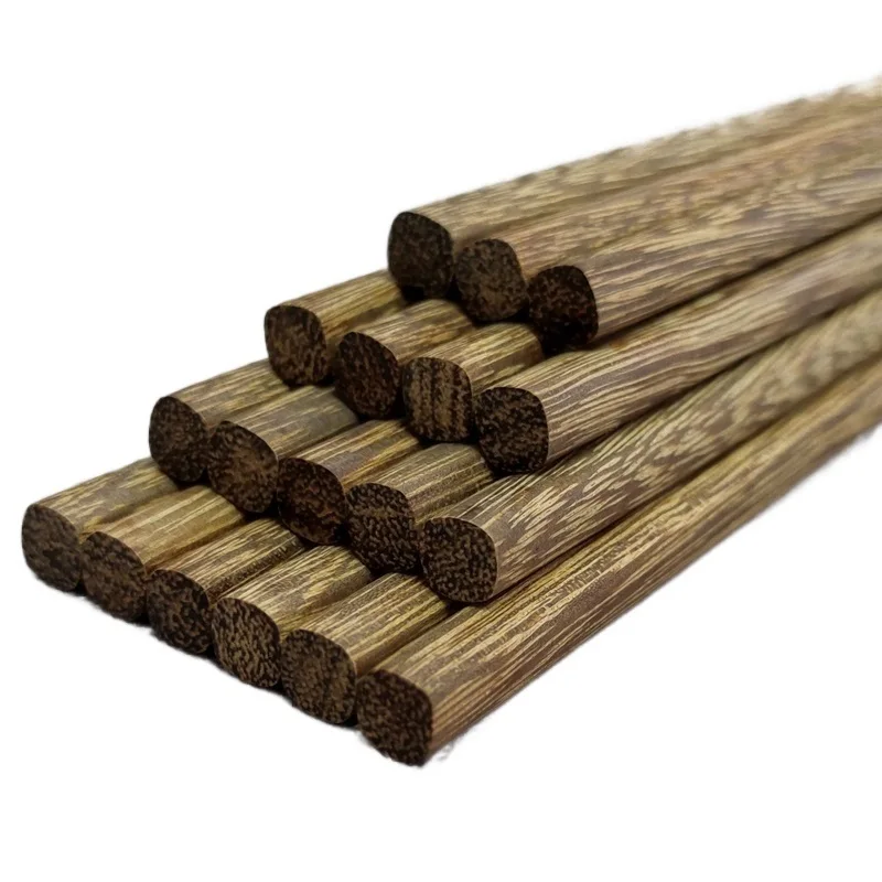 10Pairs Wooden Chopsticks Wood Chopsticks box